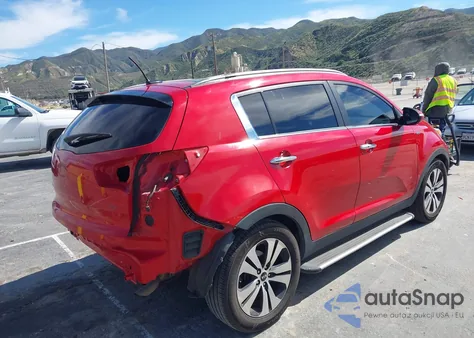 2011 Kia Sportage Ex из США, поврежденный, VIN KNDPCCA29B7145071